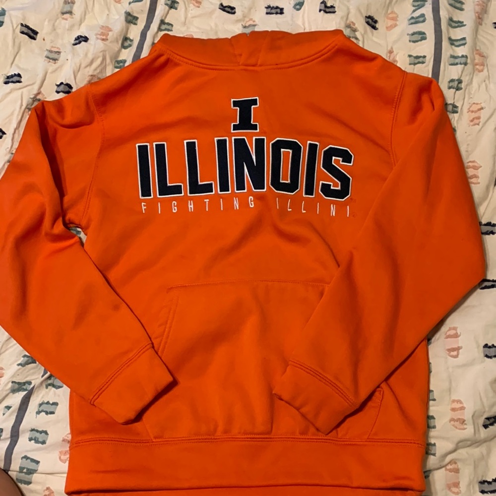 University of Illinois Youth Hoodie College Basketball